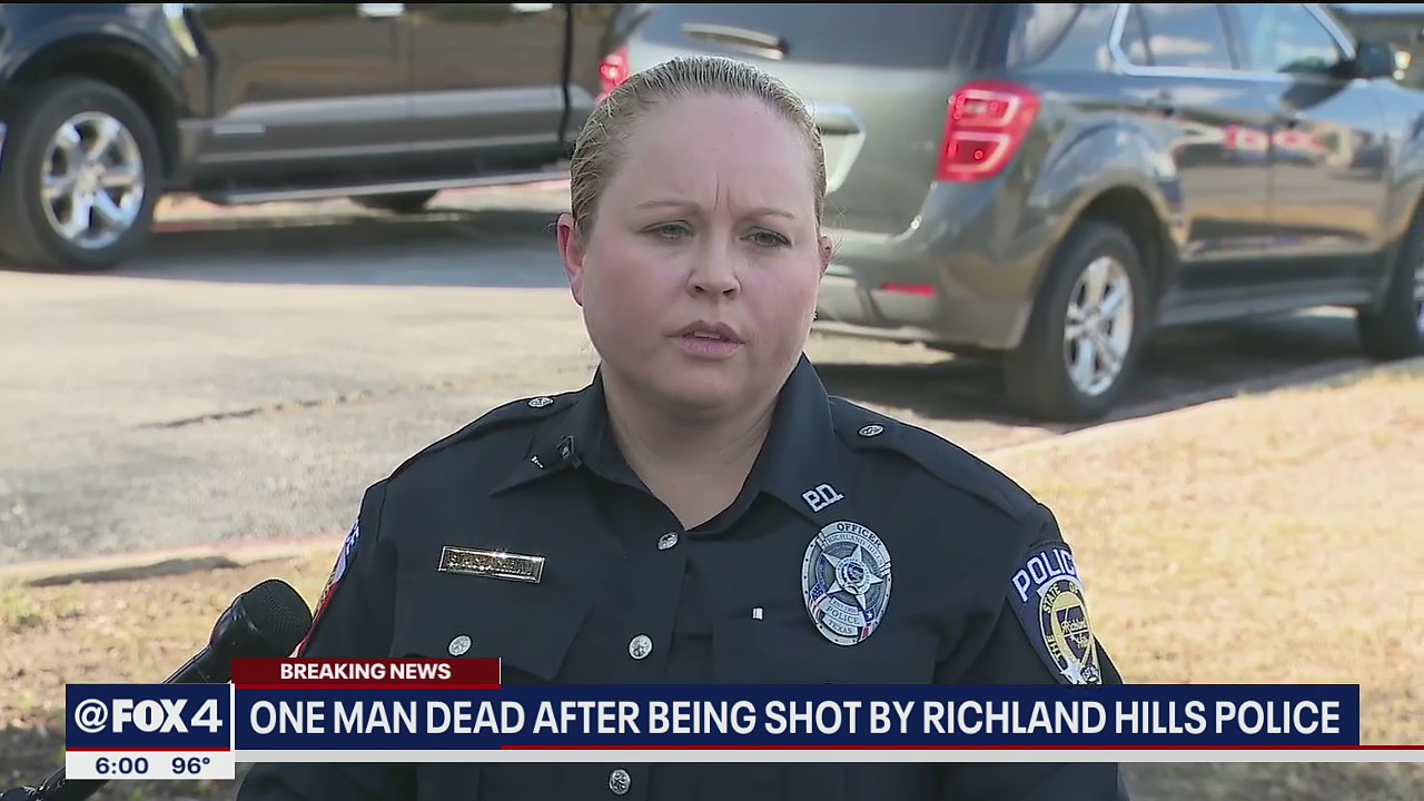 Richland Hills police give update after man is shot and killed by officers