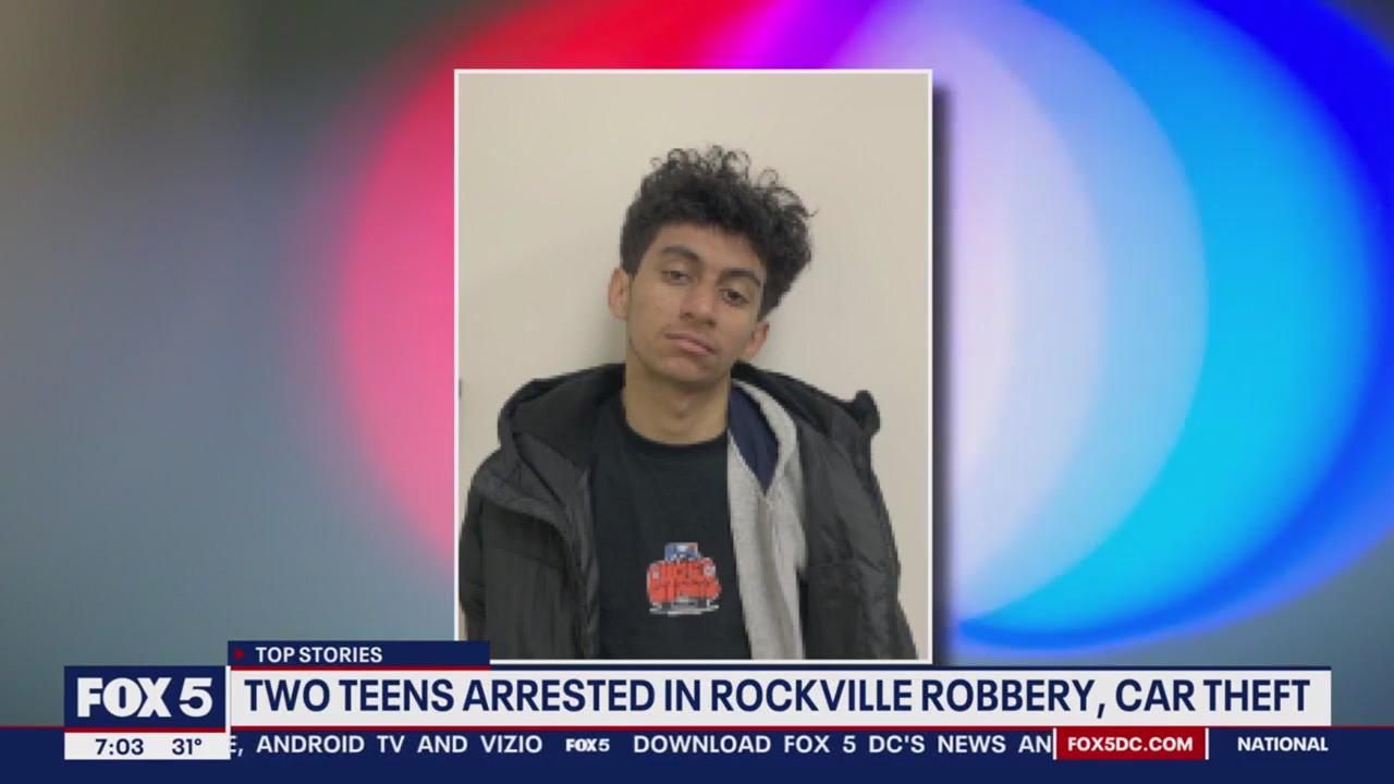 Pair in stolen car arrested after attempted robbery in Rockville: police
