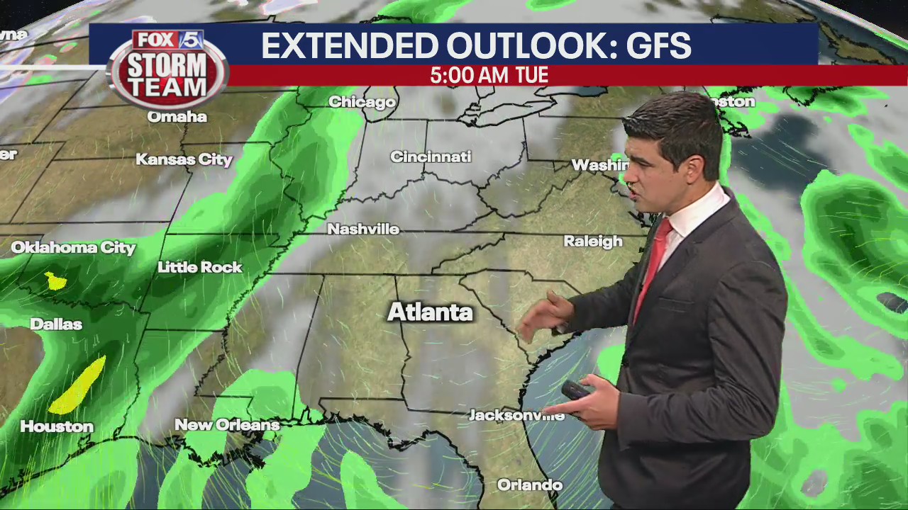 Saturday morning forecast