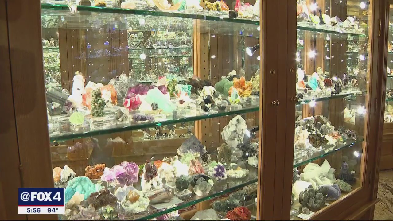 North Texas couple has their own personal mineral museum