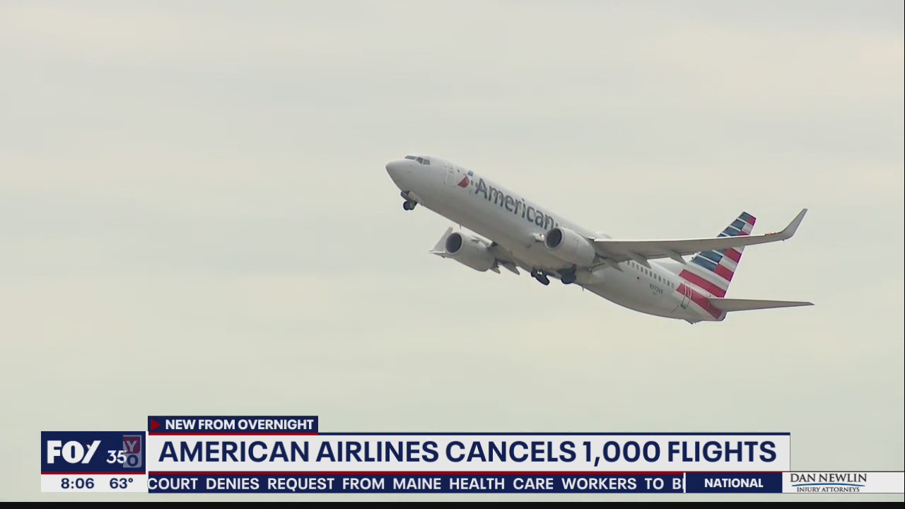 American Airlines cancels 1,000 flights ahead of Halloween
