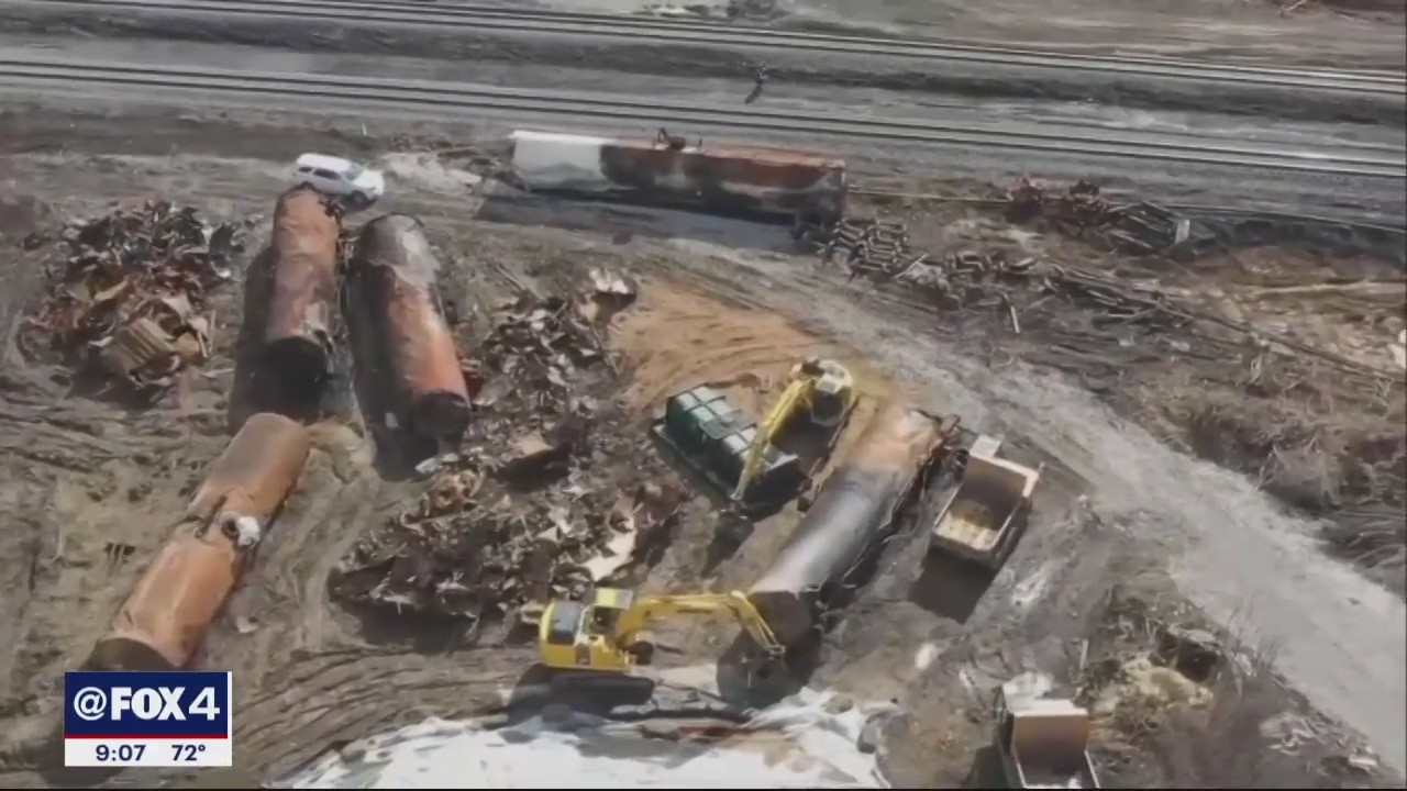 Texas leaders surprised by delivery of hazardous waste from Ohio train derailment