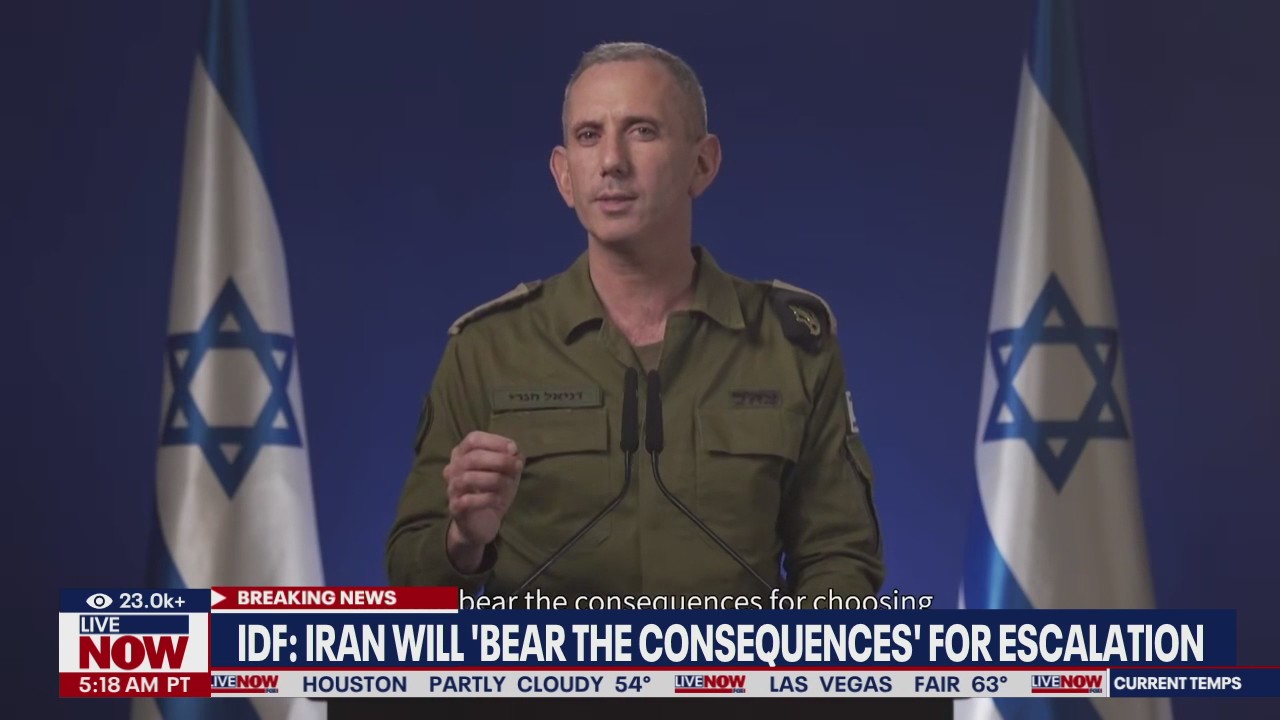 IDF: Iran will 'bear the consequences'