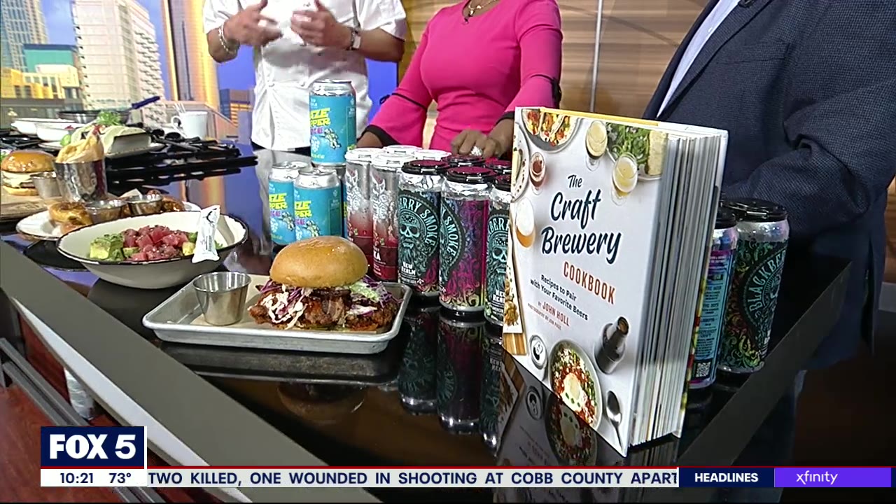 Learn what foods go best with beer in 'The Craft Brewery Cookbook'