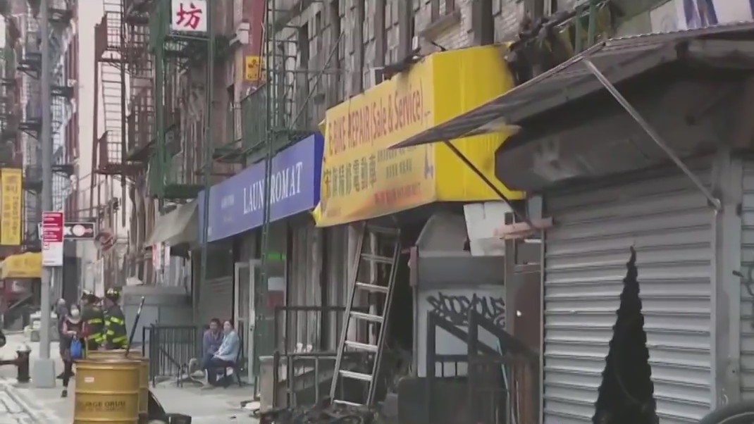 Manhattan bike shop fire