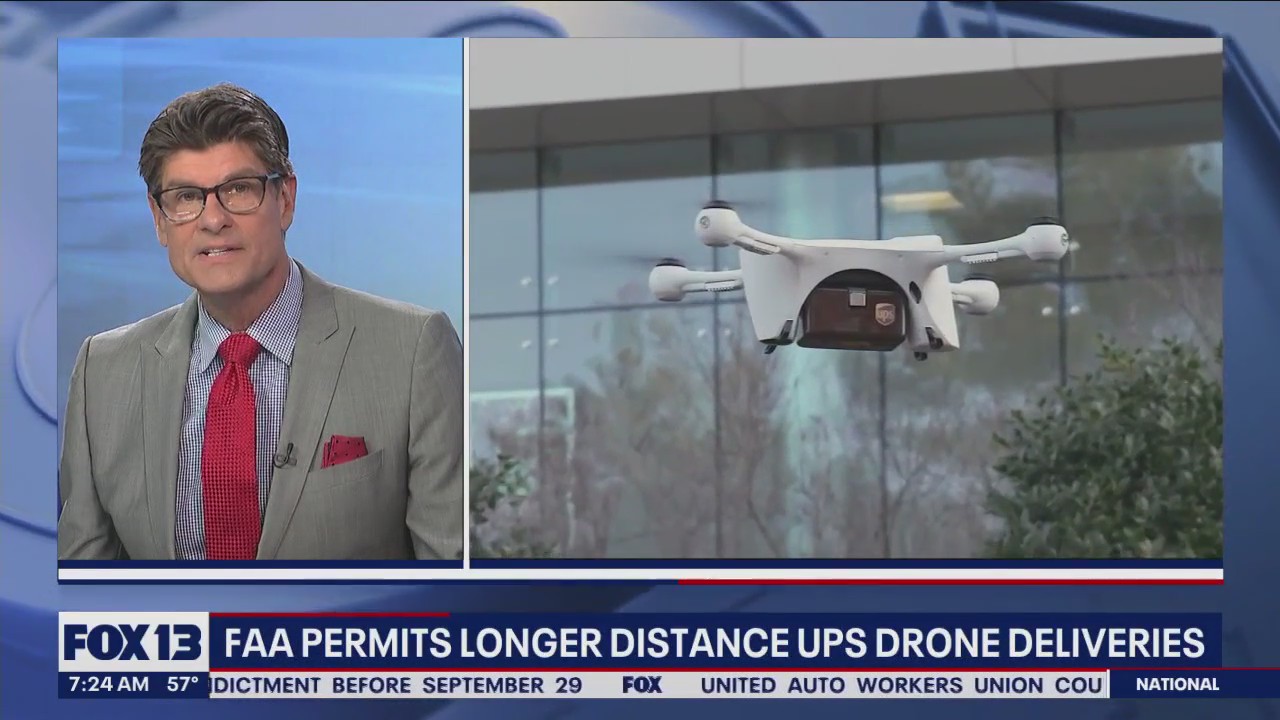 FAA permits longer distance UPS drone deliveries