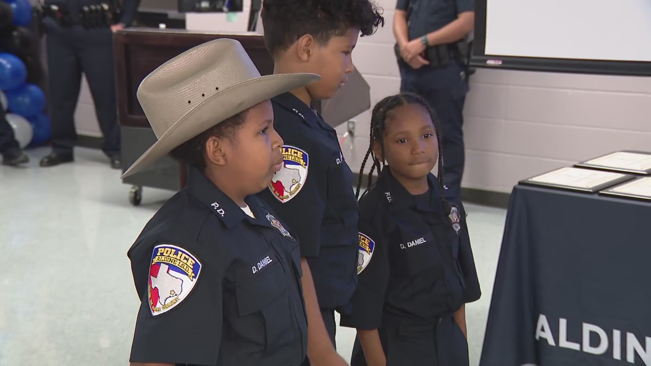 REPLAY: Aldine ISD student battling terminal cancer to be sworn in as honorary police officer