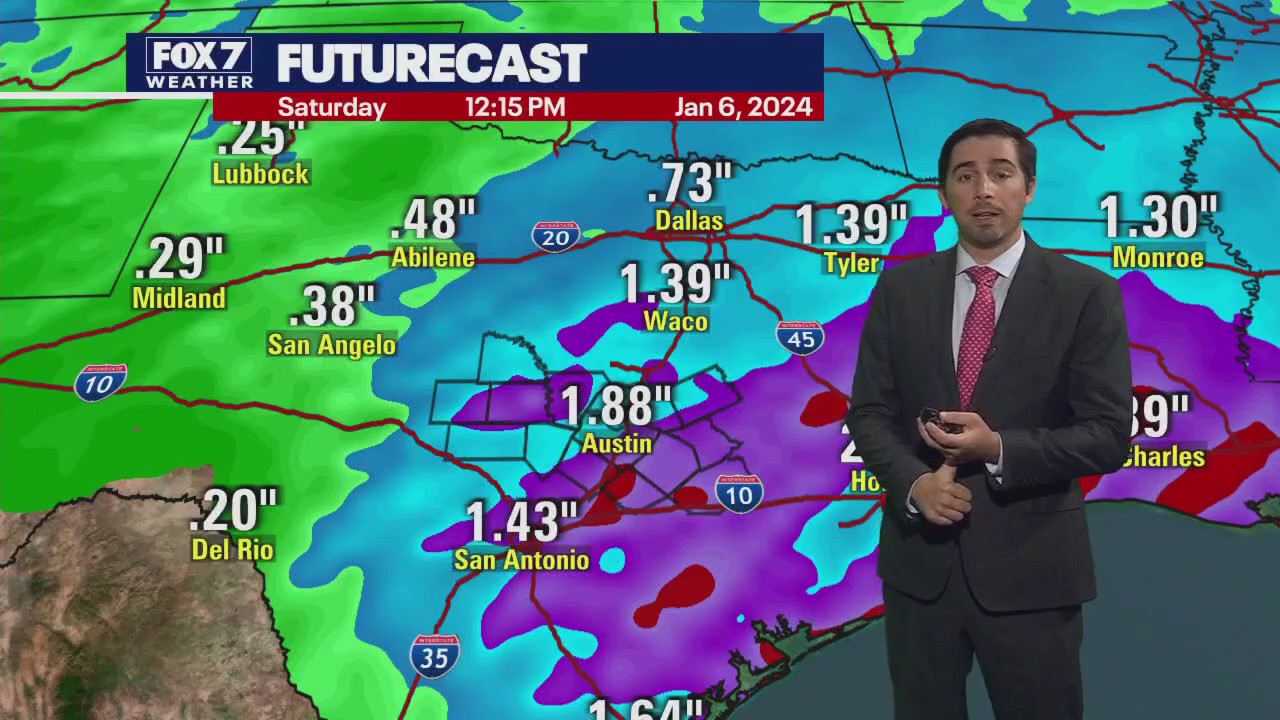Austin weather: A clear start to the new year