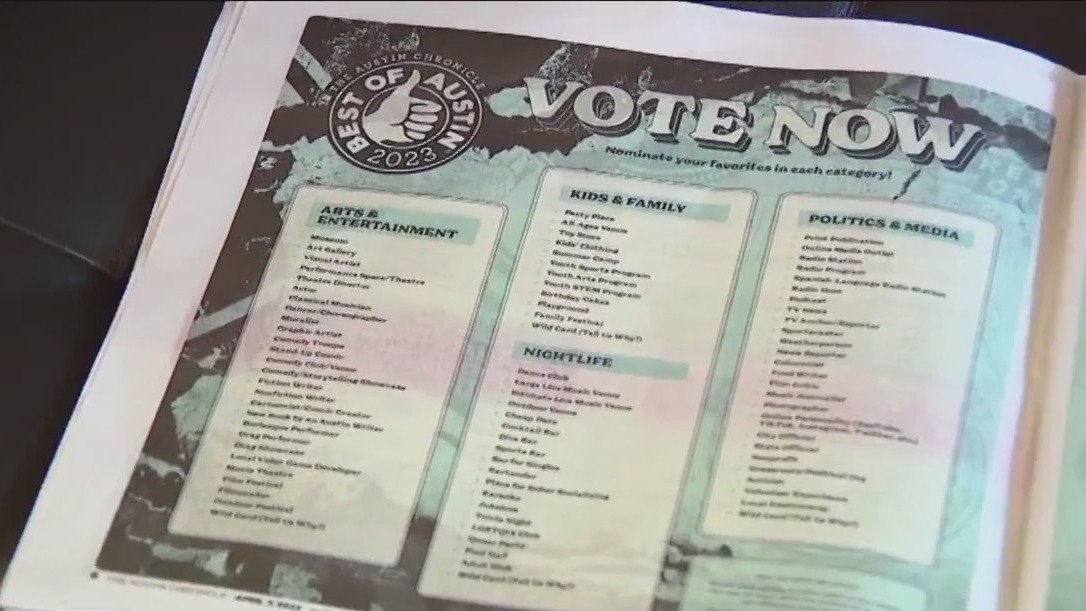 Best of Austin 2023 voting now open