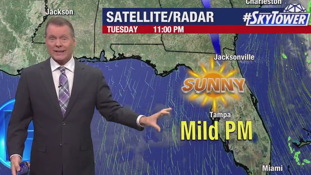 Tampa weather | cold start turns into 70s