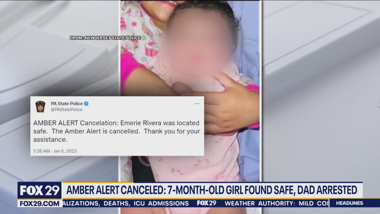 State Police: 7-month-old abducted from Vineland found safe, child's father arrested