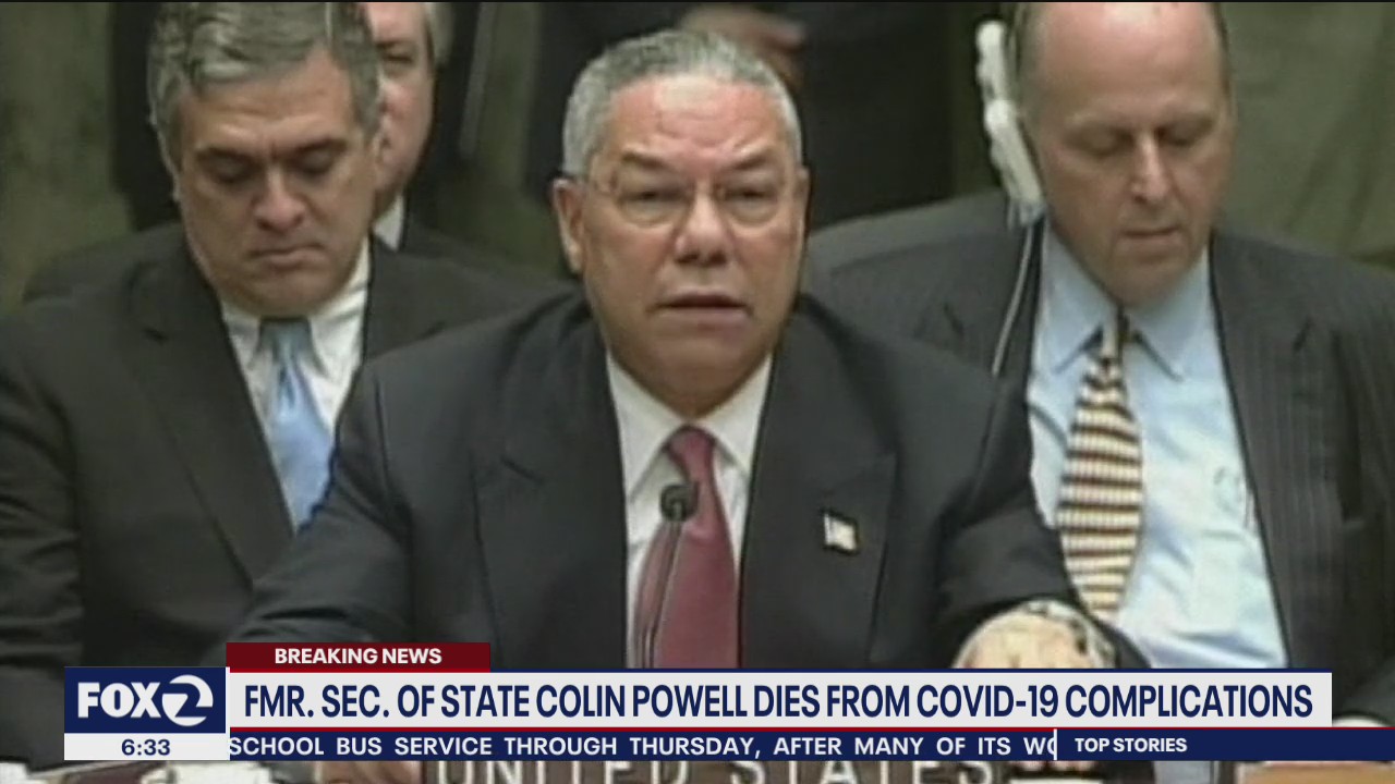Former Secretary of State Colin Powell dies of COVID