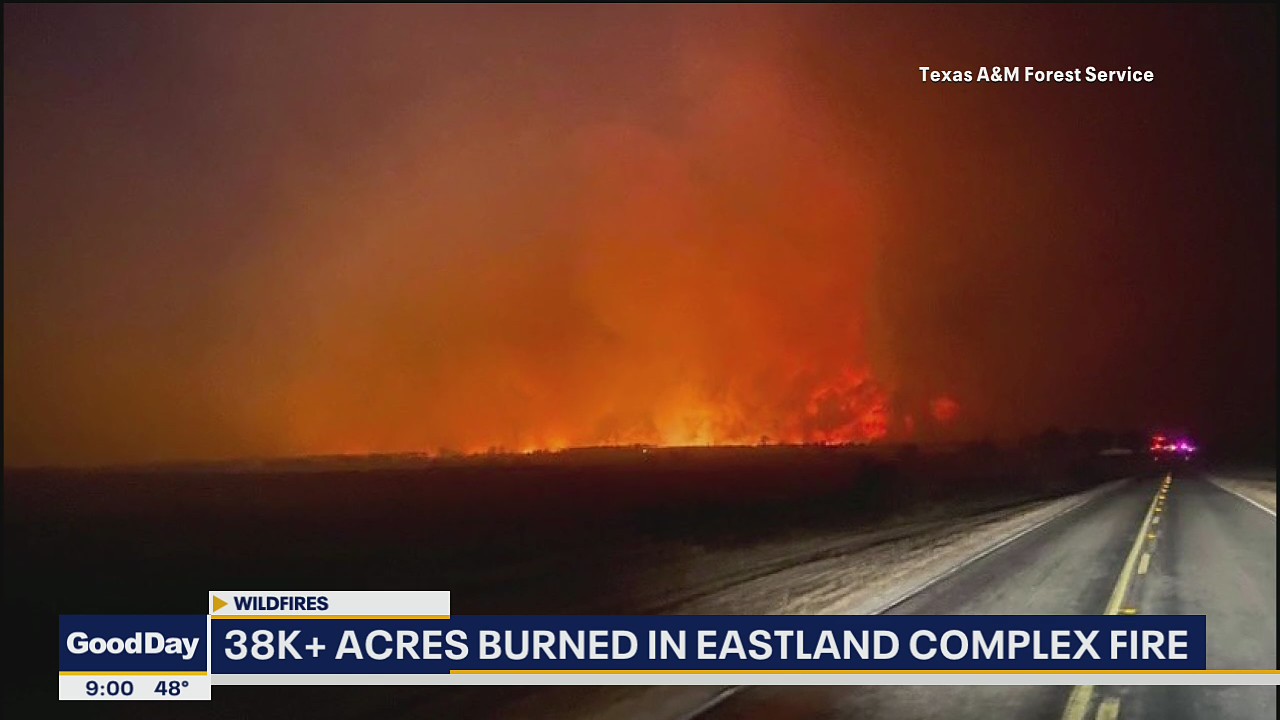 Texas wildfires fueled by gusty winds prompt evacuations