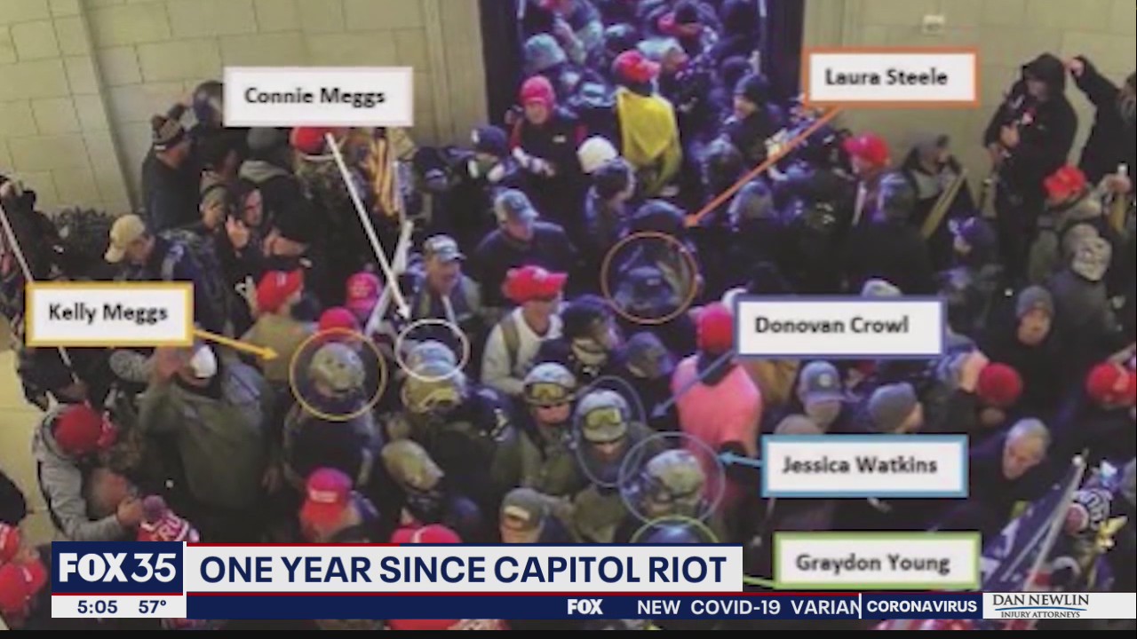 Capitol Riot: A look back on year since January 6 insurrection