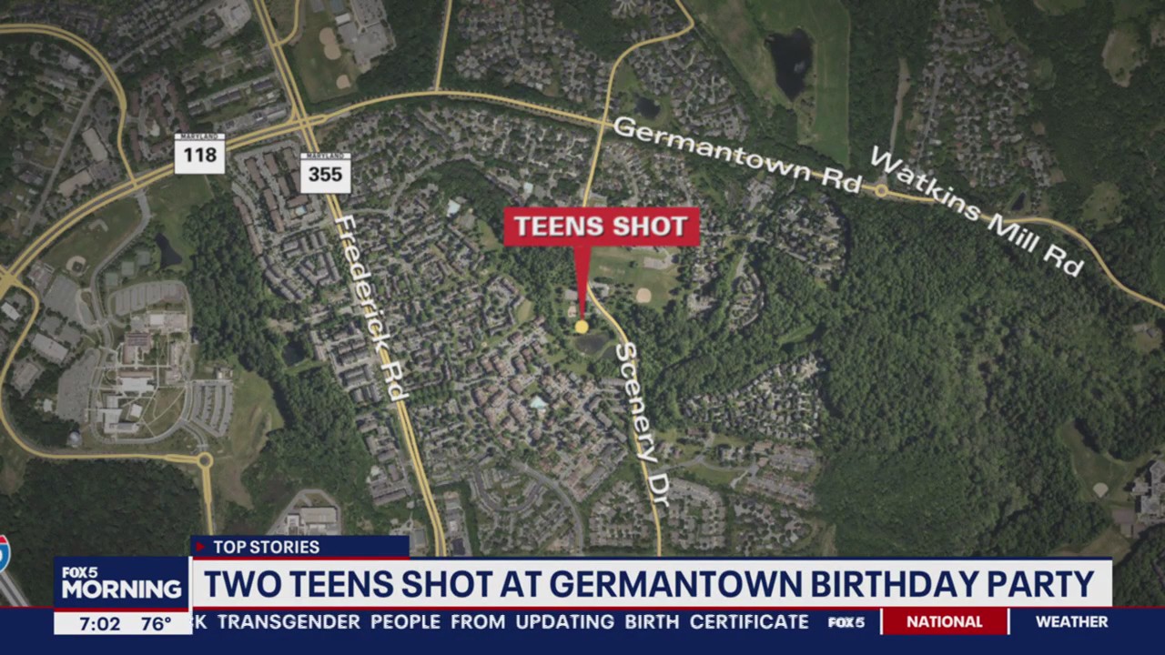 Teen girl, boy shot during birthday party