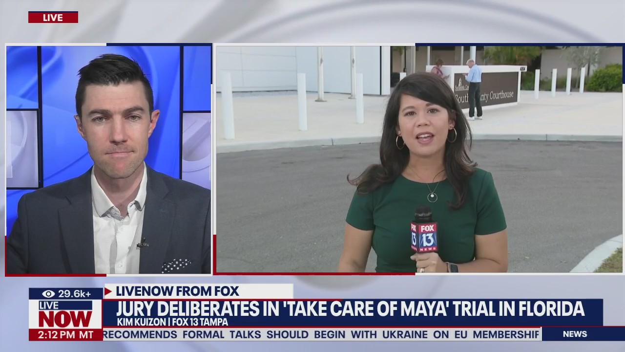 Jury deliberates in 'Take Care of Maya' trial