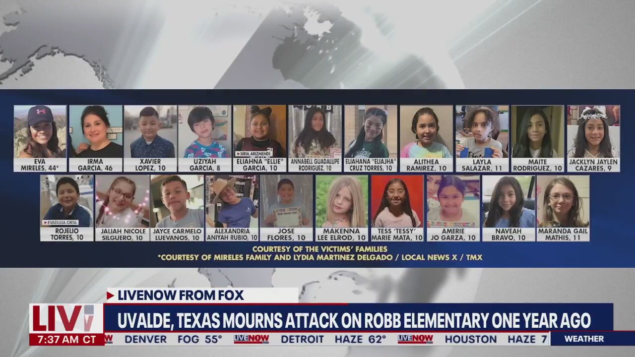 Uvalde shooting: 1-year since deadly school shooting