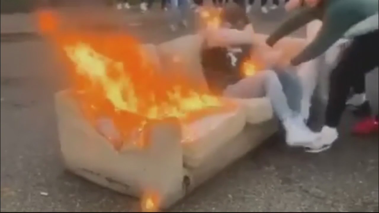 East Lansing police working to identify MSU revelers who took part in property damage after game