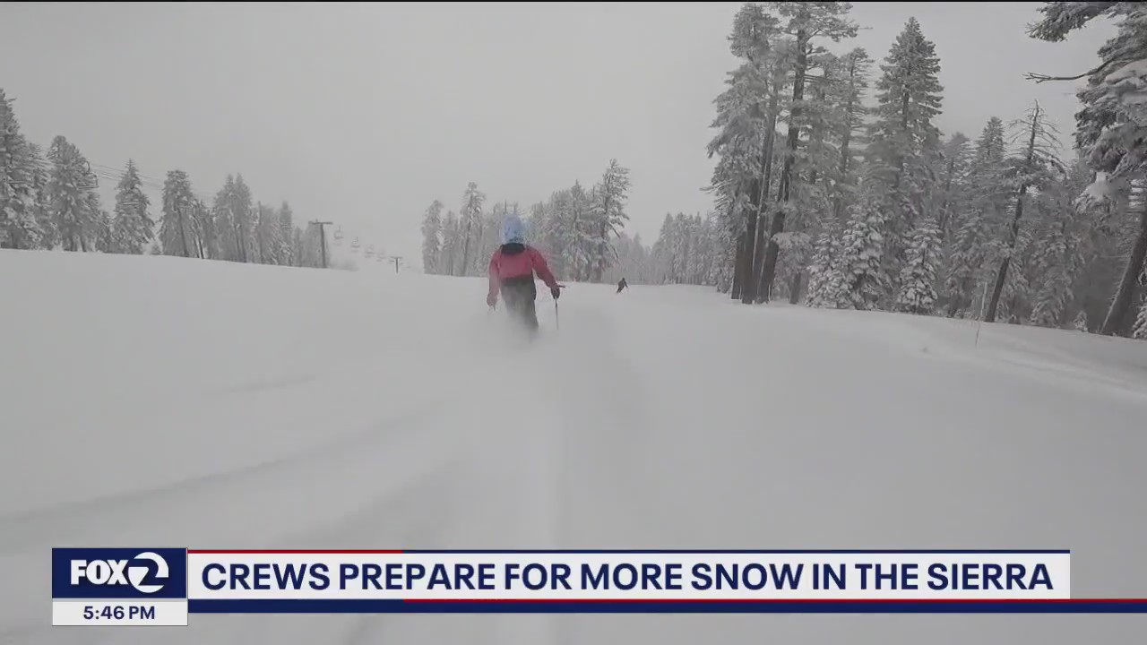 Crews prep for more snow as storm system pushes through