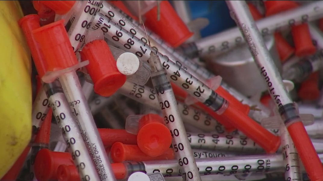 Garbage bag of syringes dumped in Austin neighborhood removed