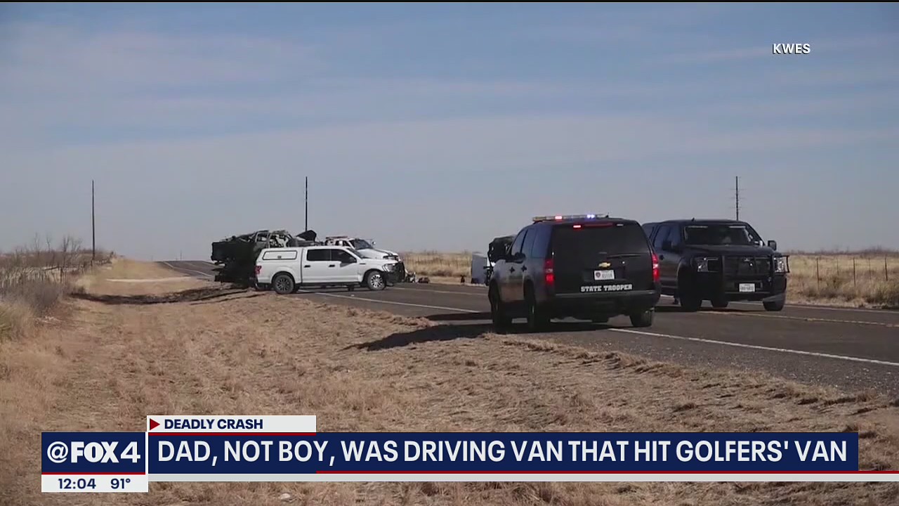NTSB: Dad, not 13-year-old, was driving truck that hit USW golf team’s van; had meth in system