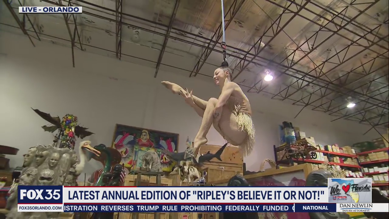Latest annual edition of 'Ripley's Believe It or Not!'
