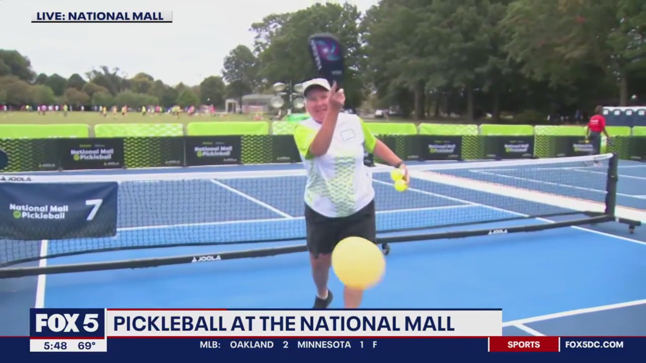 Pickleball at the National Mall