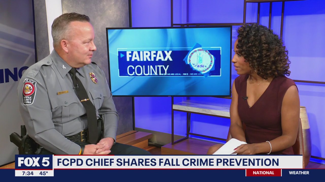 FCPD Chief Kevin Davis discusses fall crime prevention