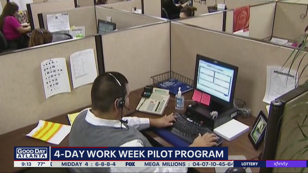 Companies trying out a four-day work week pilot program