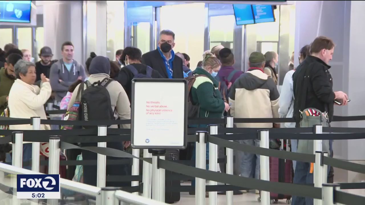 Winter storm impacting holiday travel at SFO