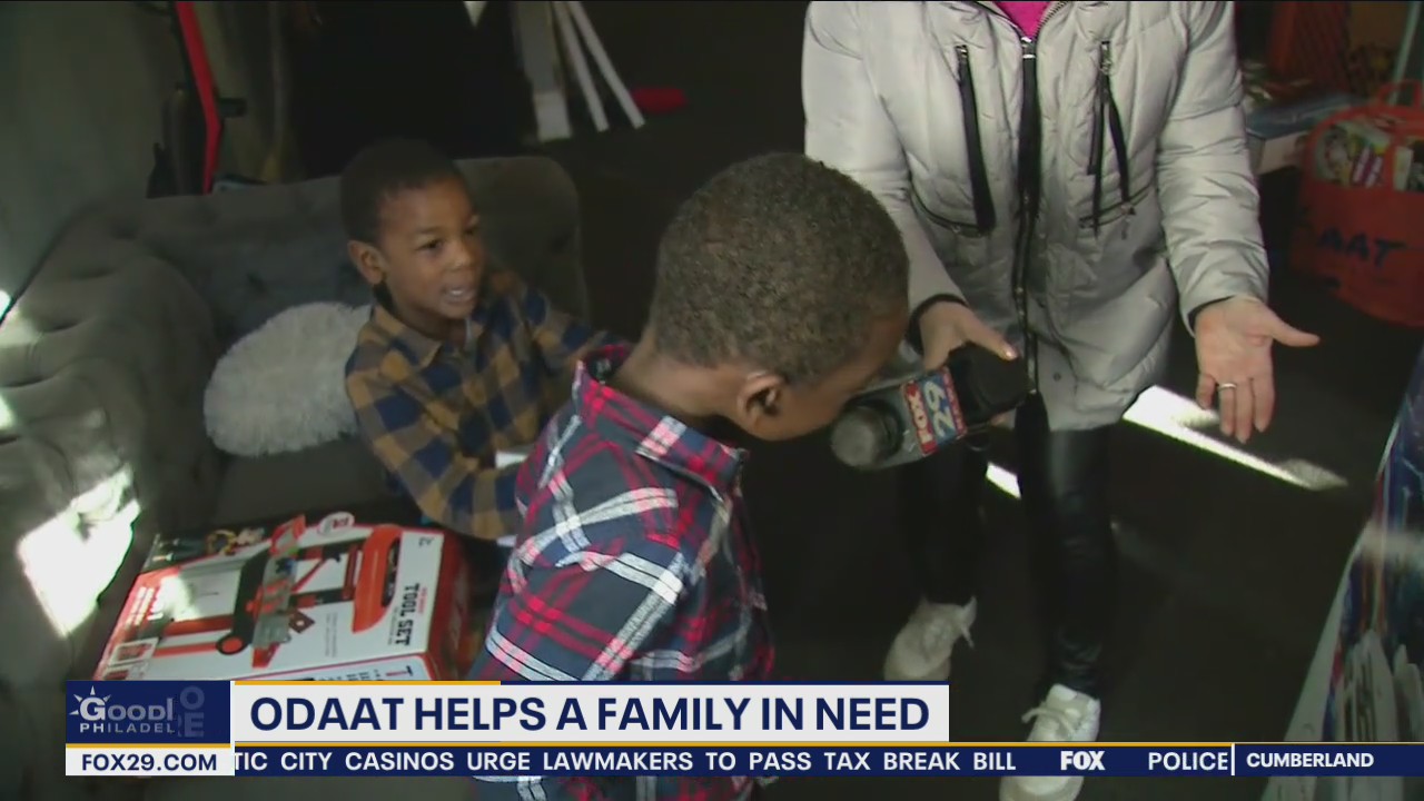 ODAAT helps a family in need for the holiday season