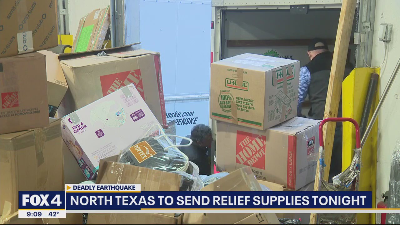 North Texas to send relief supplies to earthquake victims in Turkey
