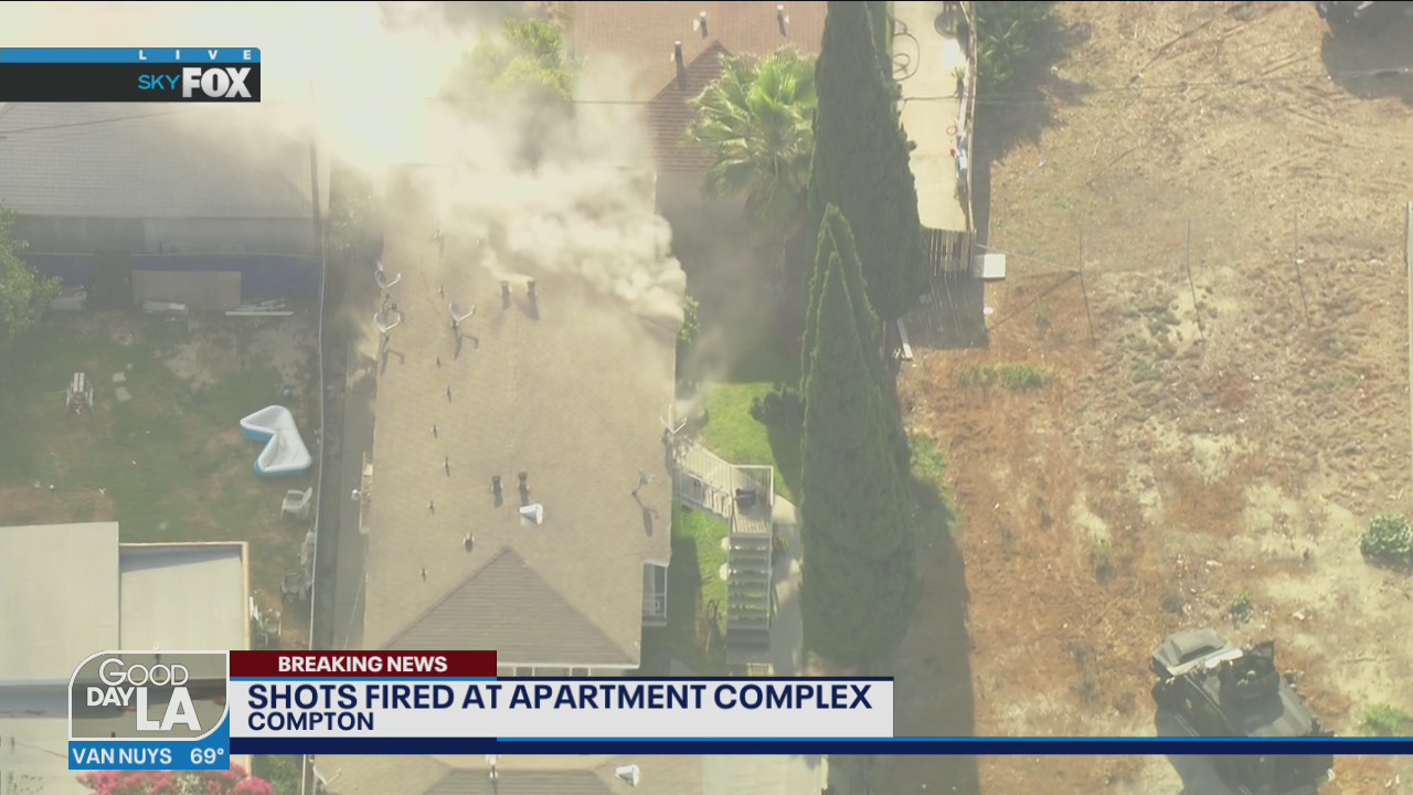 Barricade situations turns tense in Compton as residents are evacuated