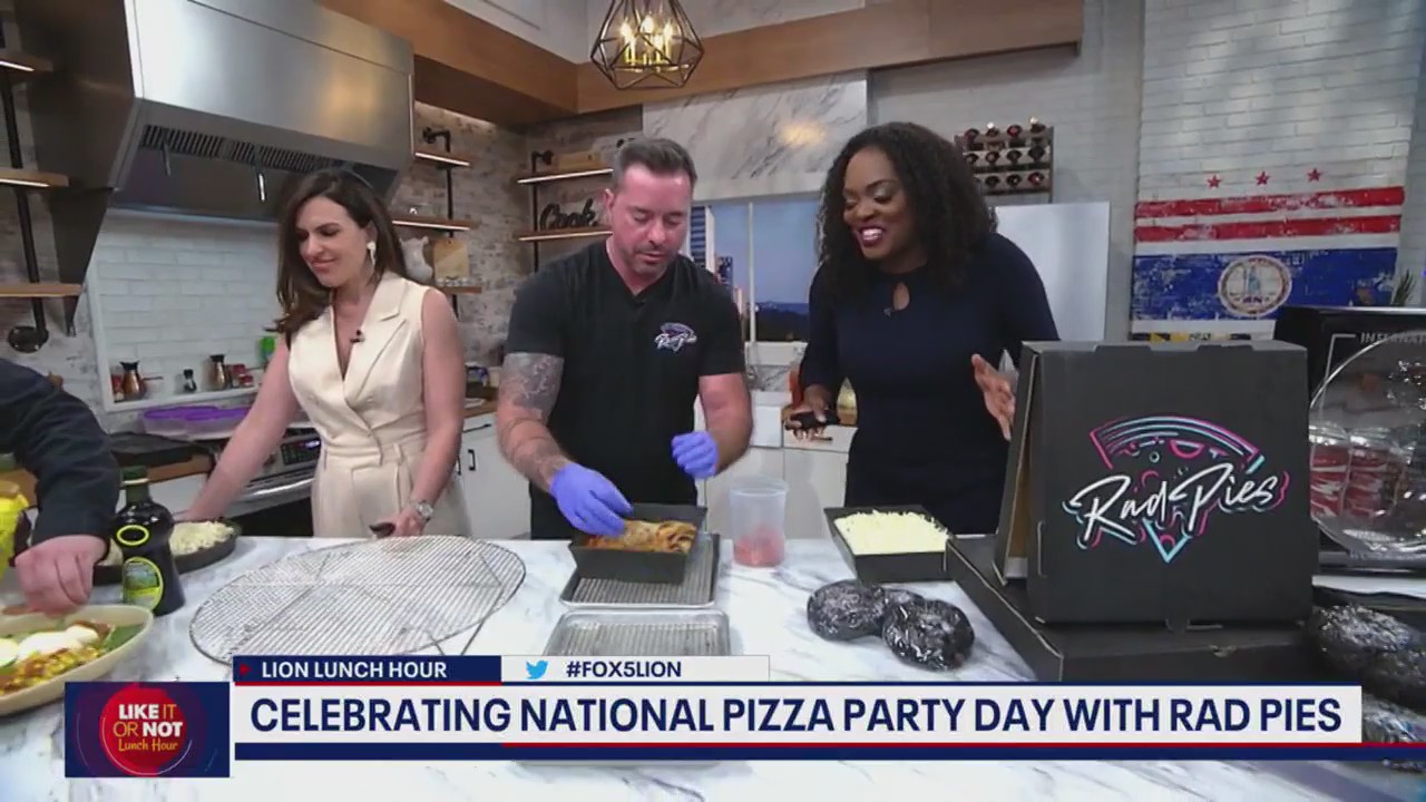 Celebrating National Pizza Party Day with Rad Pies