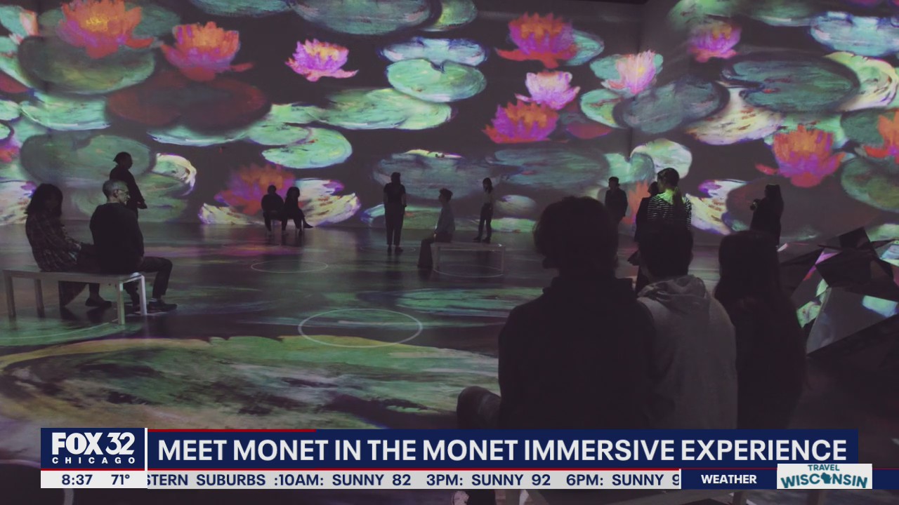 Immersive Monet brings impressionist bliss to Chicago