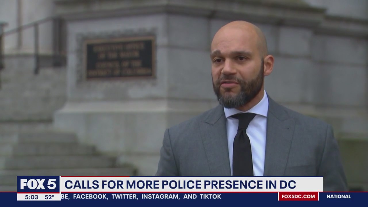 DC council member says violent crime in DC part of mental health crisis