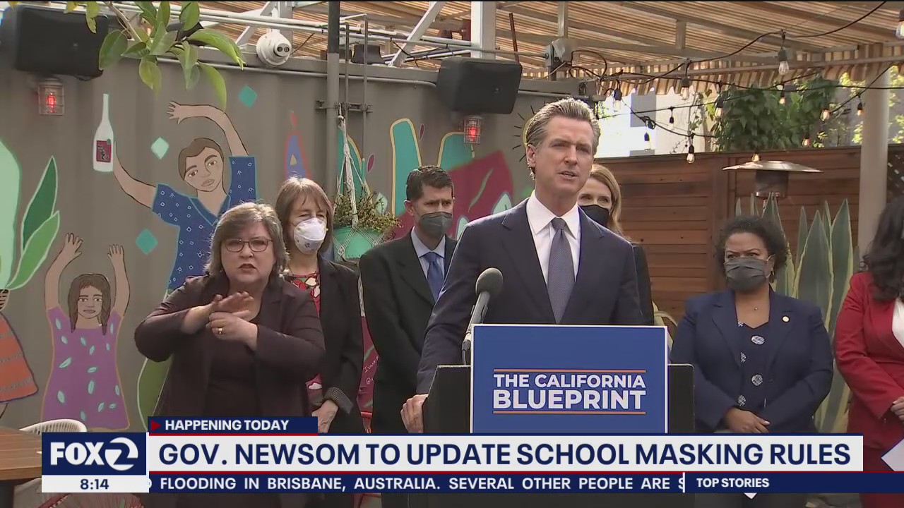 Newsom expected to announce new mask policy in California schools
