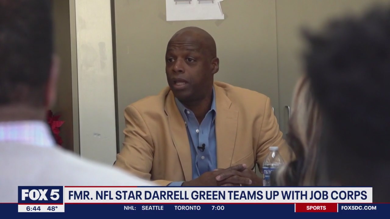 Former NFL star Darrell Green teams up with Job Corps