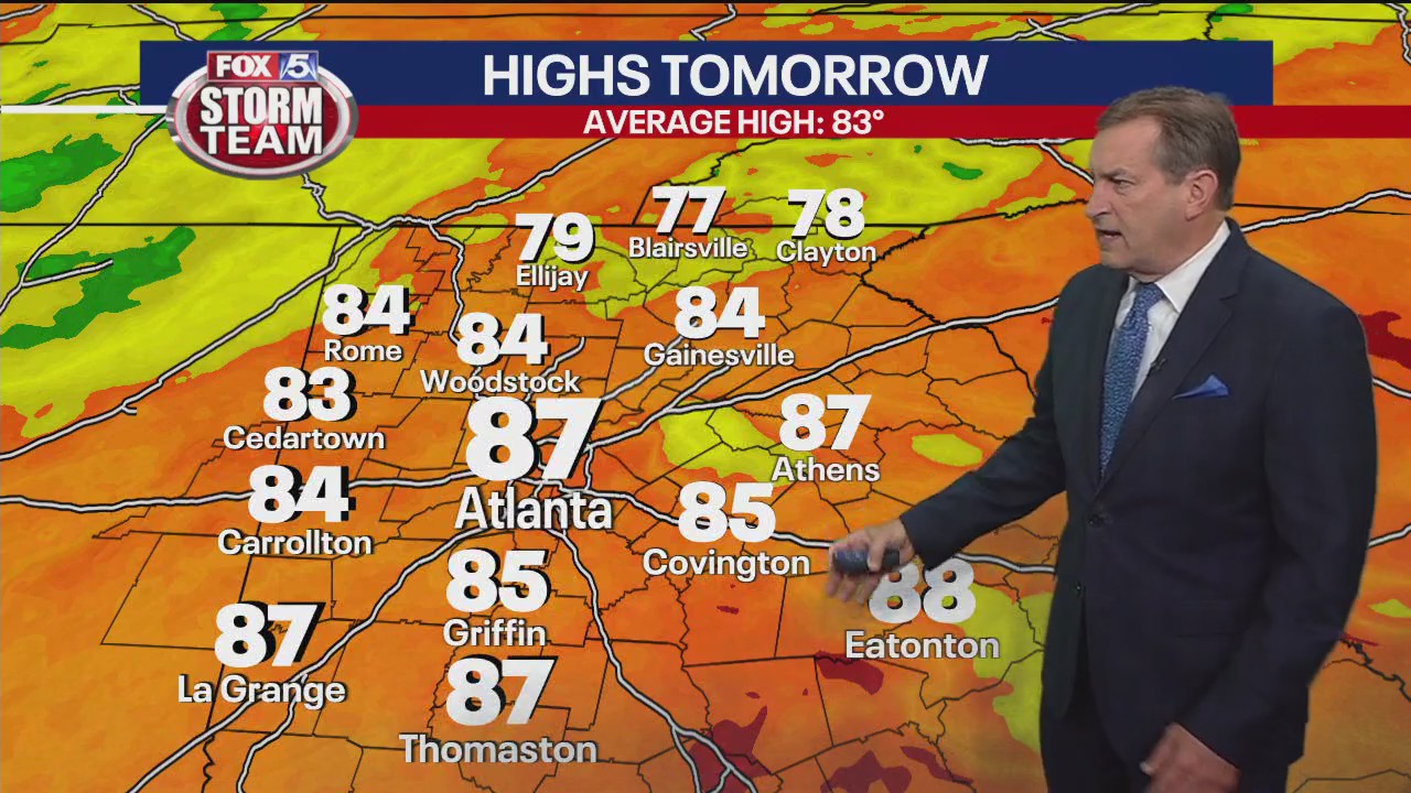 Thursday night forecast