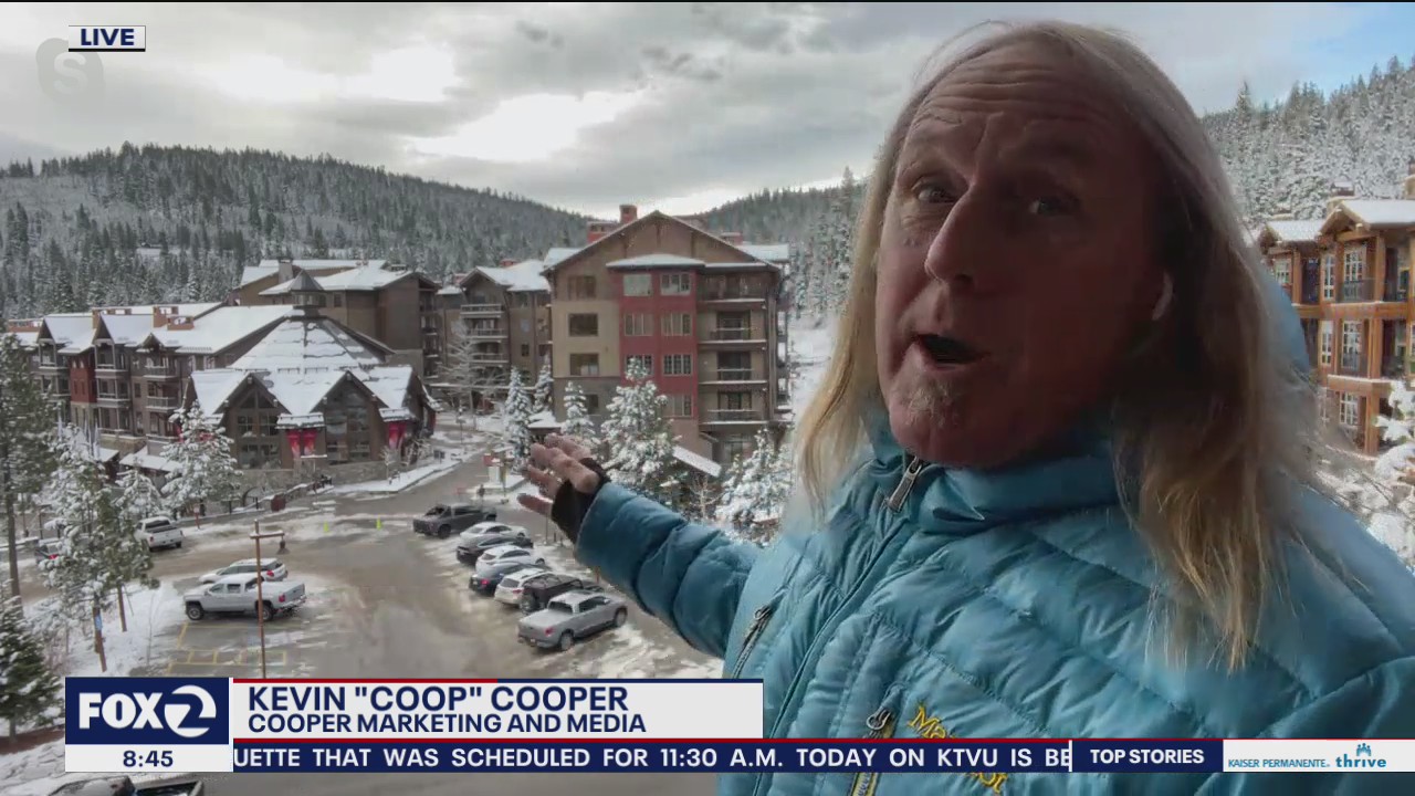 Storm expected to drop up to 100 inches of snow at California ski resorts