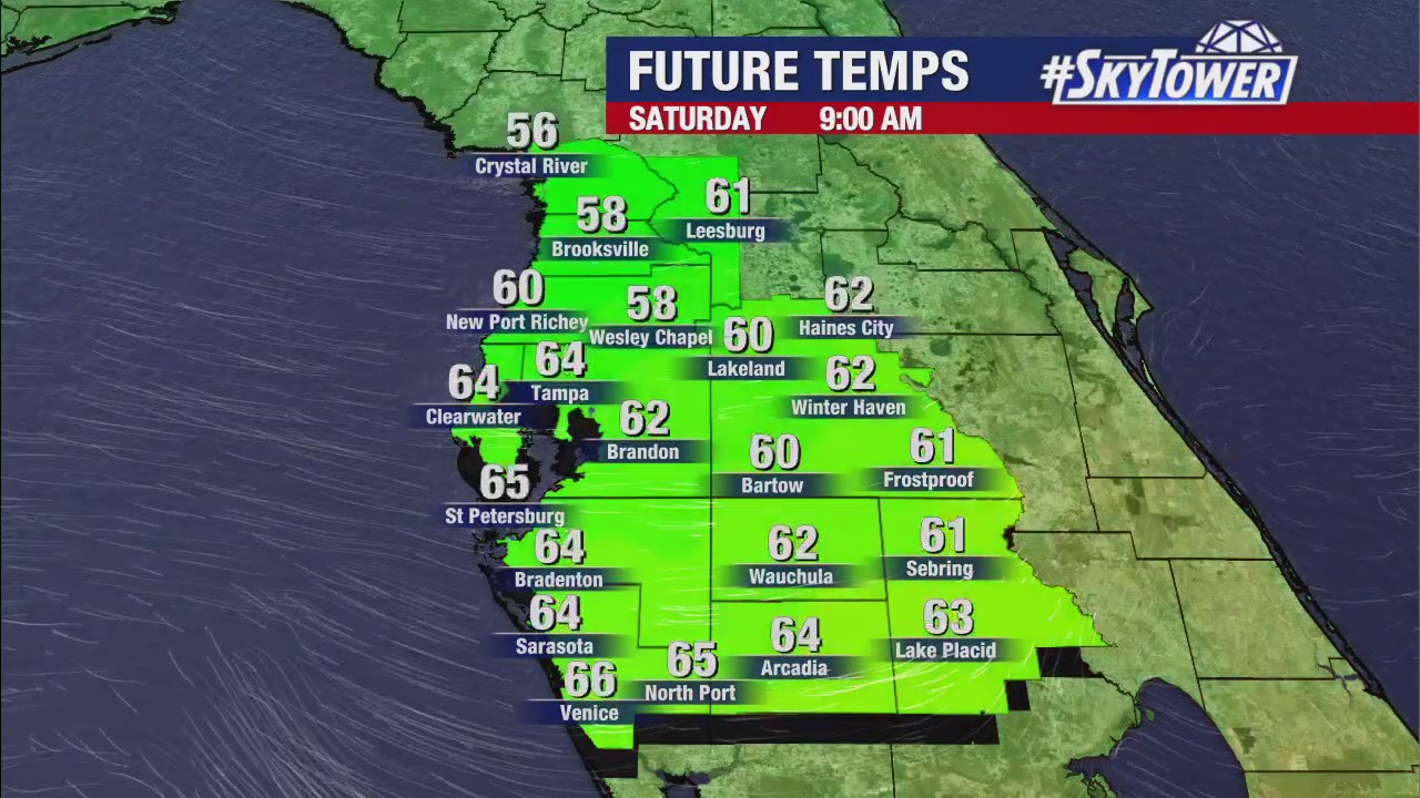 Tampa Bay weather | Sunshine this weekend