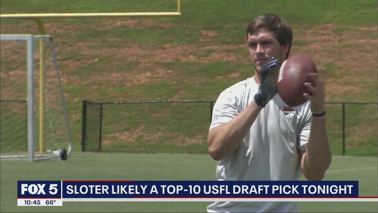 Atlanta native Kyle Sloter drafted eighth overall in USFL Draft