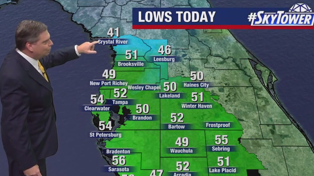 Cold front arrives in Tampa Bay | Jan. 2, 2024