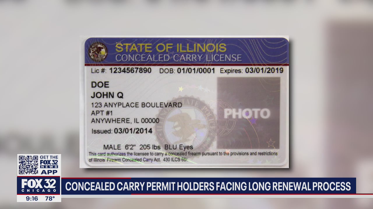 Concealed Carry License holders facing long wait times for renewal