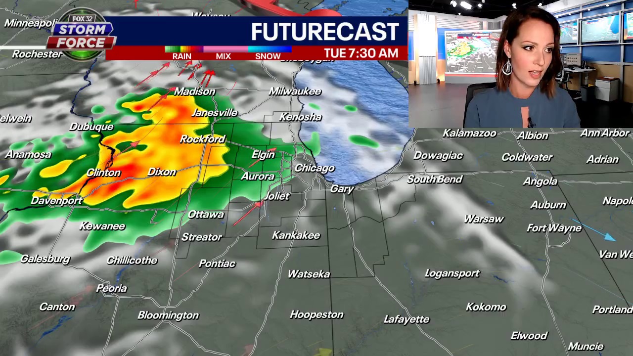 Rain set to return Tuesday