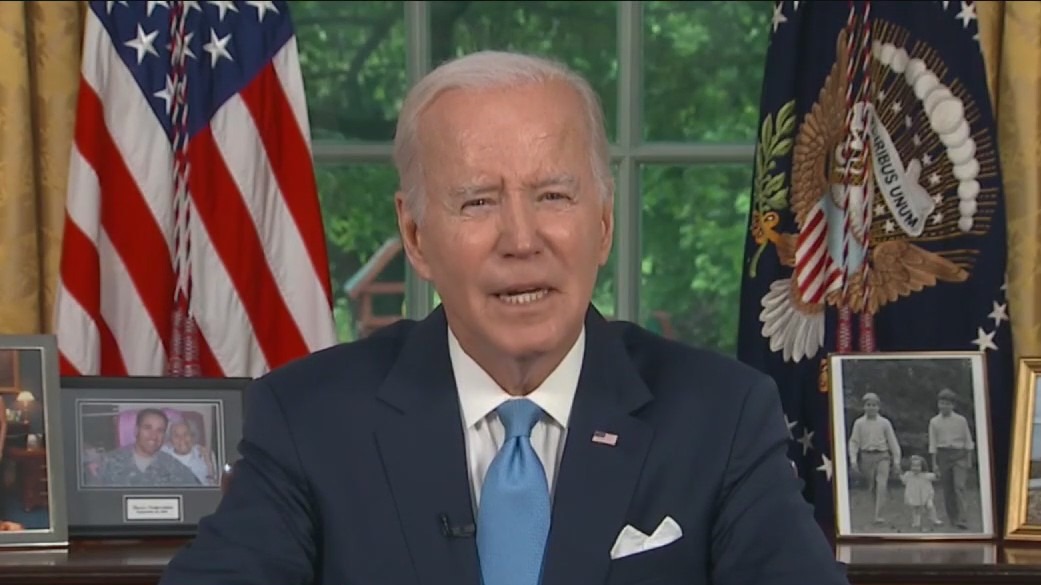 Biden addresses debt ceiling deal