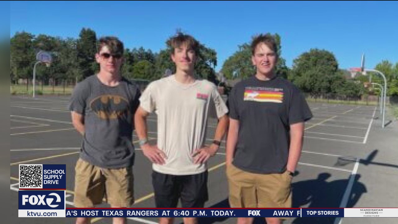 Sonoma County teens save life with AED machine