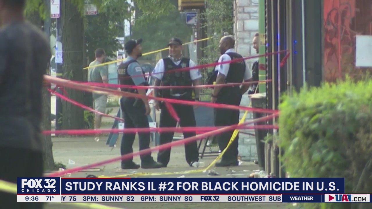 Study finds Illinois has the second most Black homicide victims in the U.S.