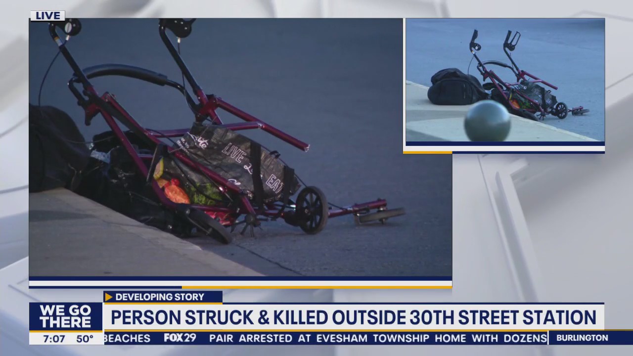 Woman struck and killed outside 30th Street Station: police