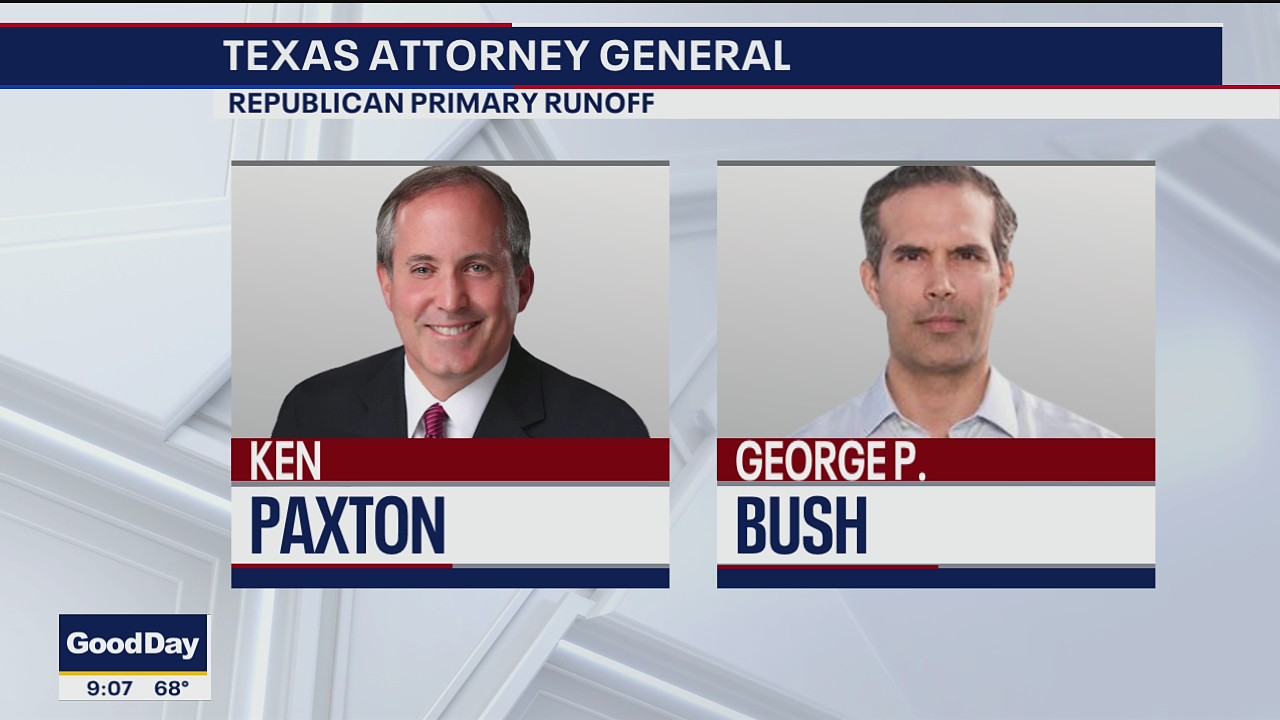 Election Day: Paxton, Bush in runoff for Texas attorney general